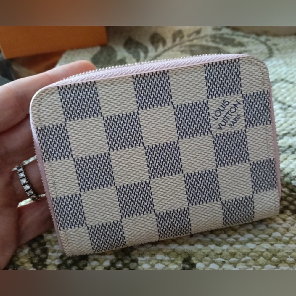 Louis Vuitton Damier Azur Zippy Coin Purse